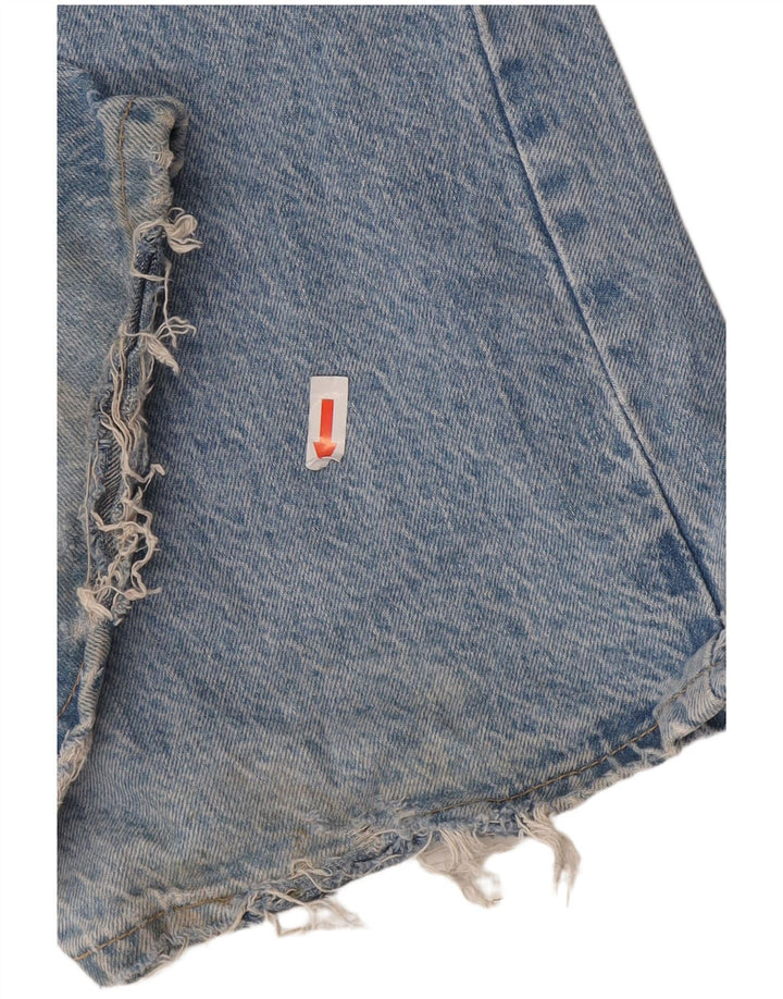 Zara Womens Straight Jeans EU 38 Small W30 L32 Blue Cotton