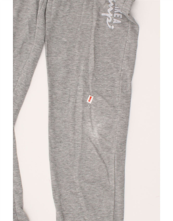 CHAMPION Boys Graphic Tracksuit Trousers Joggers 9-10 Years Medium  Grey Vintage Champion and Second-Hand Champion from Messina Hembry 