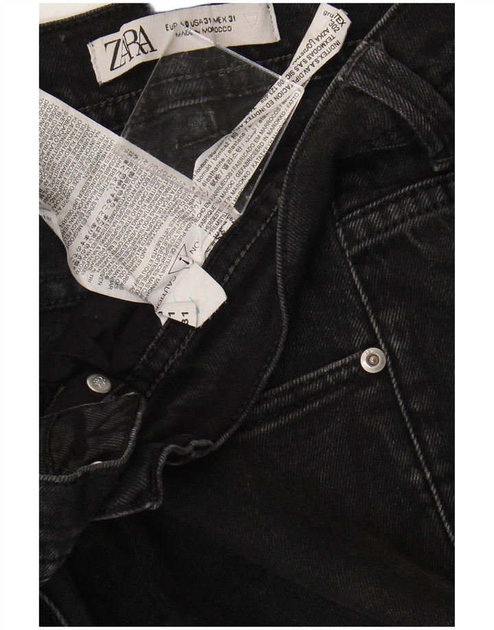ZARA Mens Slim Jeans EU 40 Medium W31 L30 Black Cotton