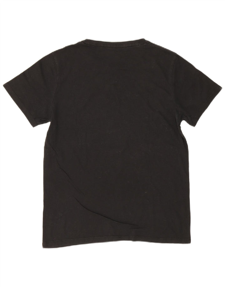 Jack & Jones Herren-T-Shirt mit Grafik, mittelgroß, Schwarz