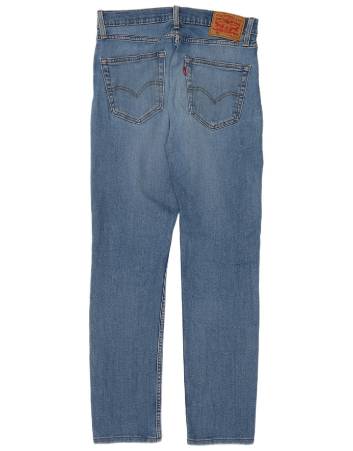 Levi's Uomo 511 Slim Jeans W31 L32 Cotone Blu
