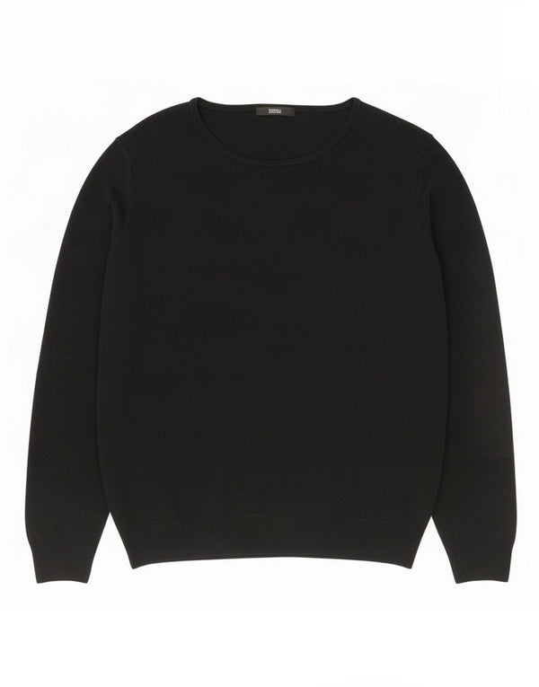 Marks & Spencer Γυναικείο πουλόβερ με λαιμόκαυστο UK 18 XL μαύρο ακρυλικό