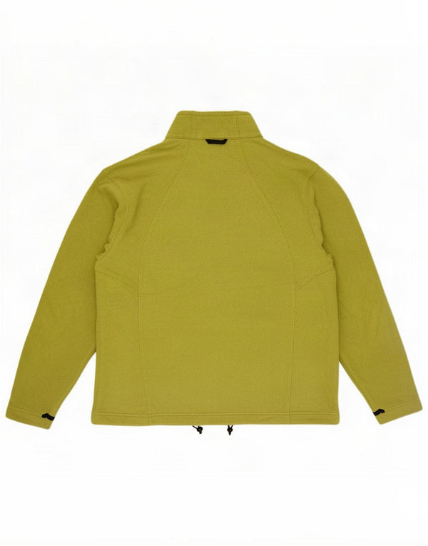 Jaqueta de lã feminina Jack Wolfskin Reino Unido 18 XL poliéster verde