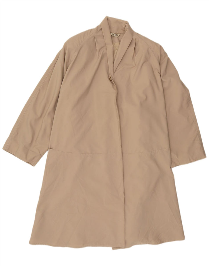 Marella Damenmantel UK 14 Large Beige Polyester