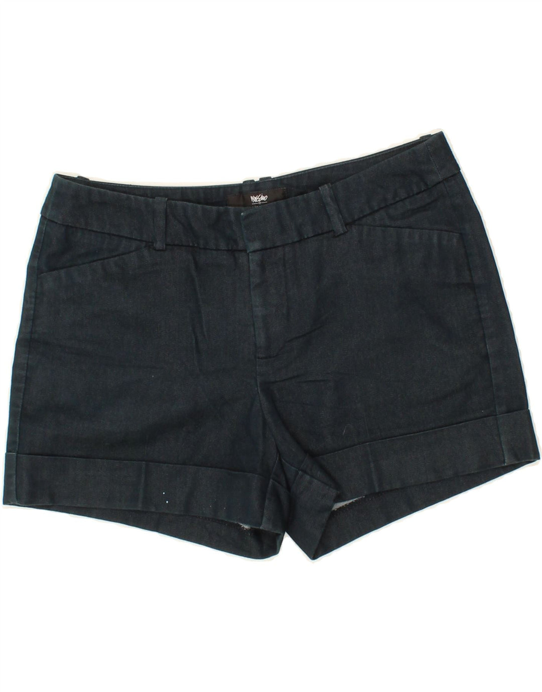 MOSSIMO Womens Casual Shorts US 4 Small W24 Navy Blue Cotton Vintage Mossimo and Second-Hand Mossimo from Messina Hembry 