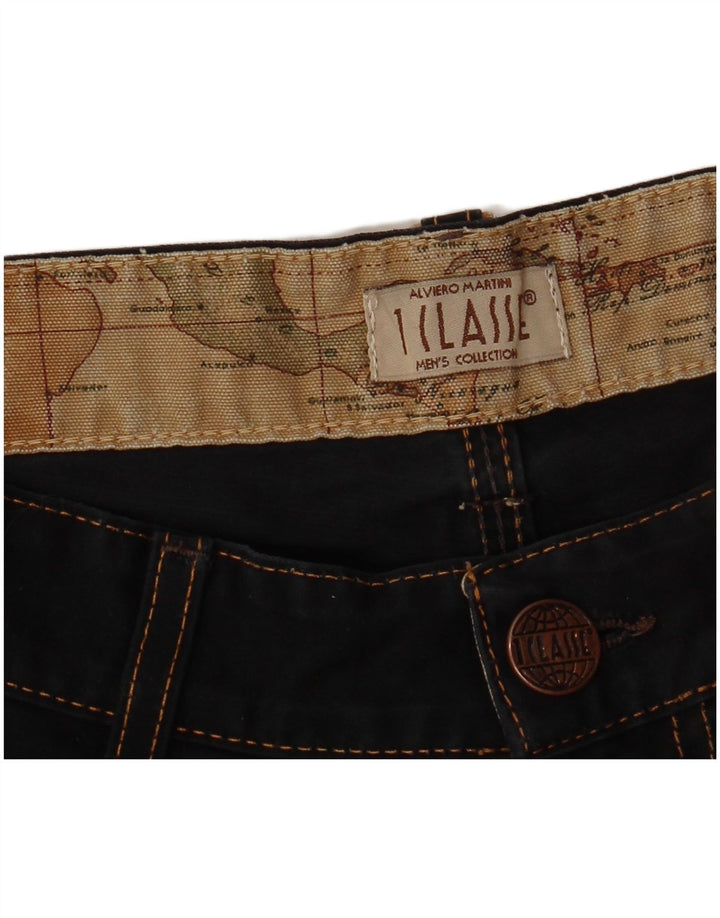 ALVIERO MARTINI Straight jeans til mænd W30 L32 Sort