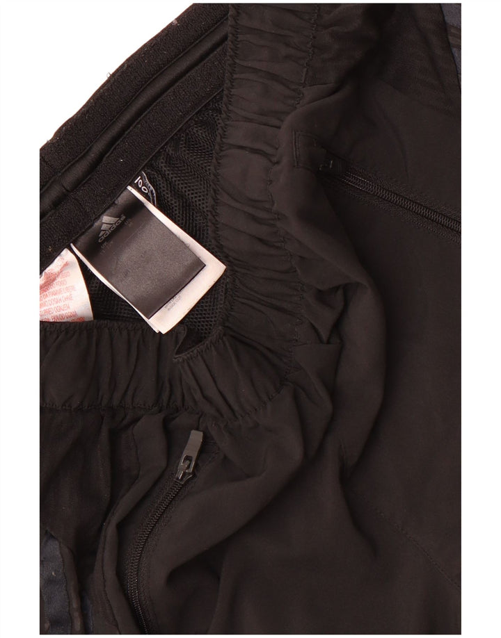 Pantaloni de trening Adidas Climacool pentru baieti 11-12 ani poliester negru