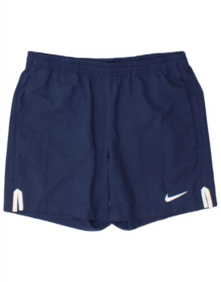 Nike Herre Dri Fit sportsshorts store marineblå