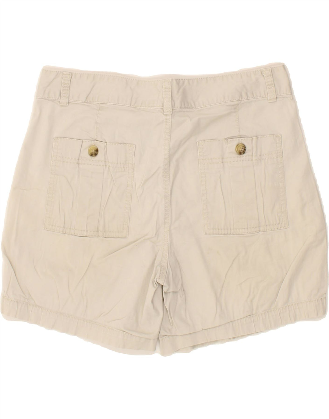DOCKERS Womens Casual Shorts US 4 Small W30  Beige Cotton Vintage Dockers and Second-Hand Dockers from Messina Hembry 