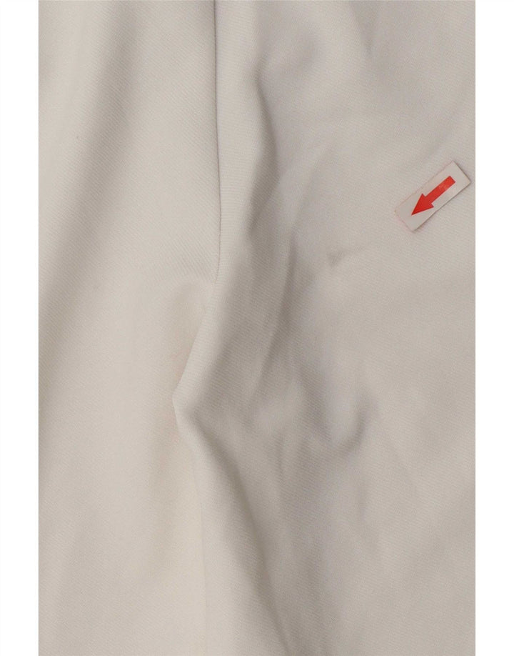 Zara Damen-Bermudashorts, Größe S, W26, Weiß, Polyester