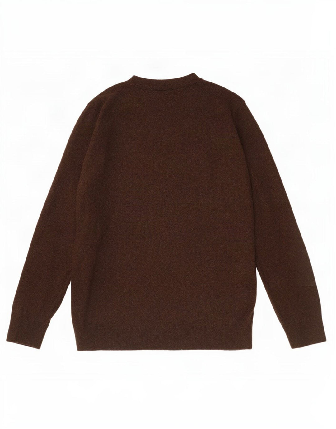 Zara Pull ras du cou pour homme XL Marron Viscose