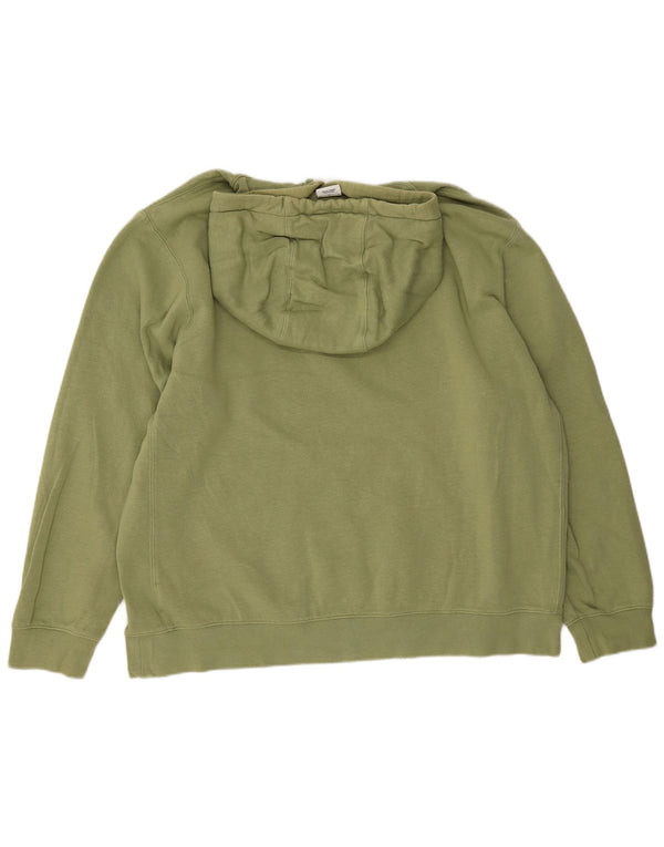 Felpa con cappuccio da uomo Nike XL in cotone verde