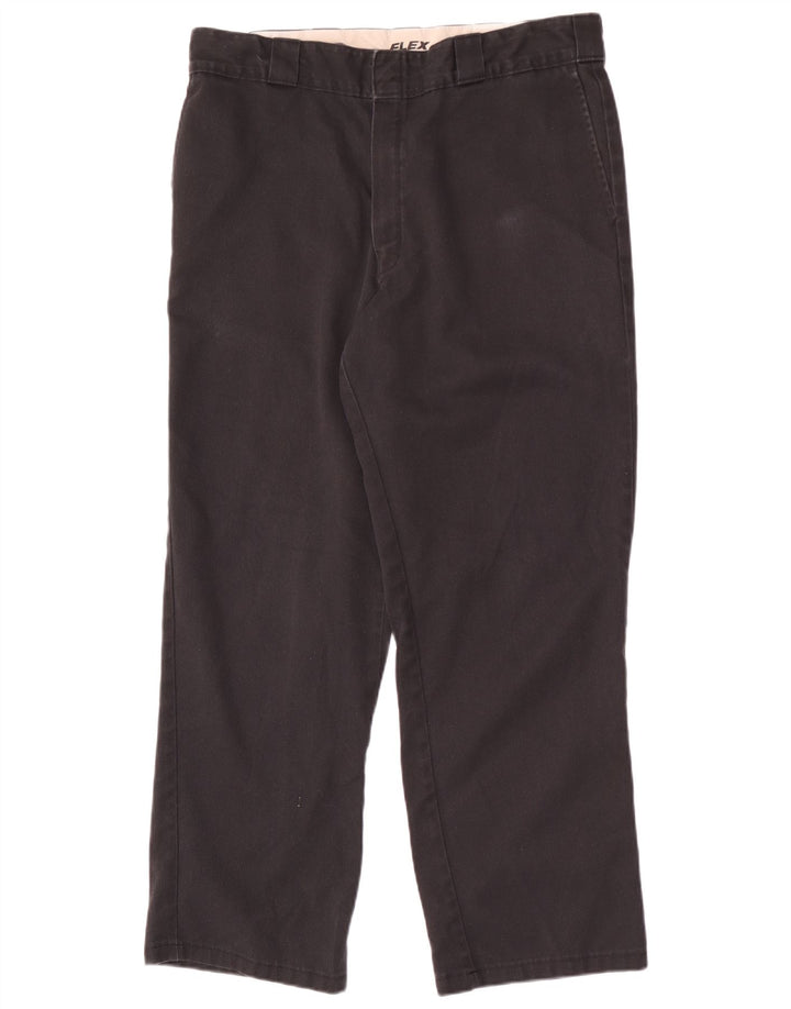 Męskie proste spodnie chino Dickies W34 L29 czarne