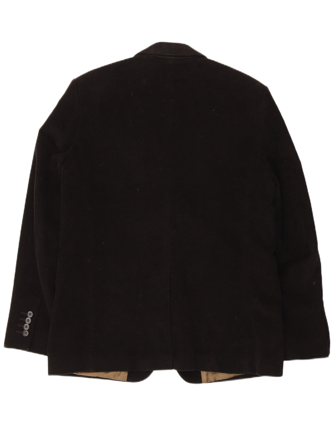 French Connection Veste Blazer 2 Boutons Homme UK 42 XL Coton Noir