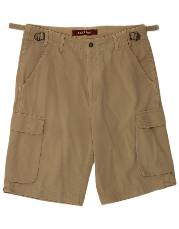 Pantaloncini cargo da uomo Carrera IT 50 Large W34 Cotone Beige