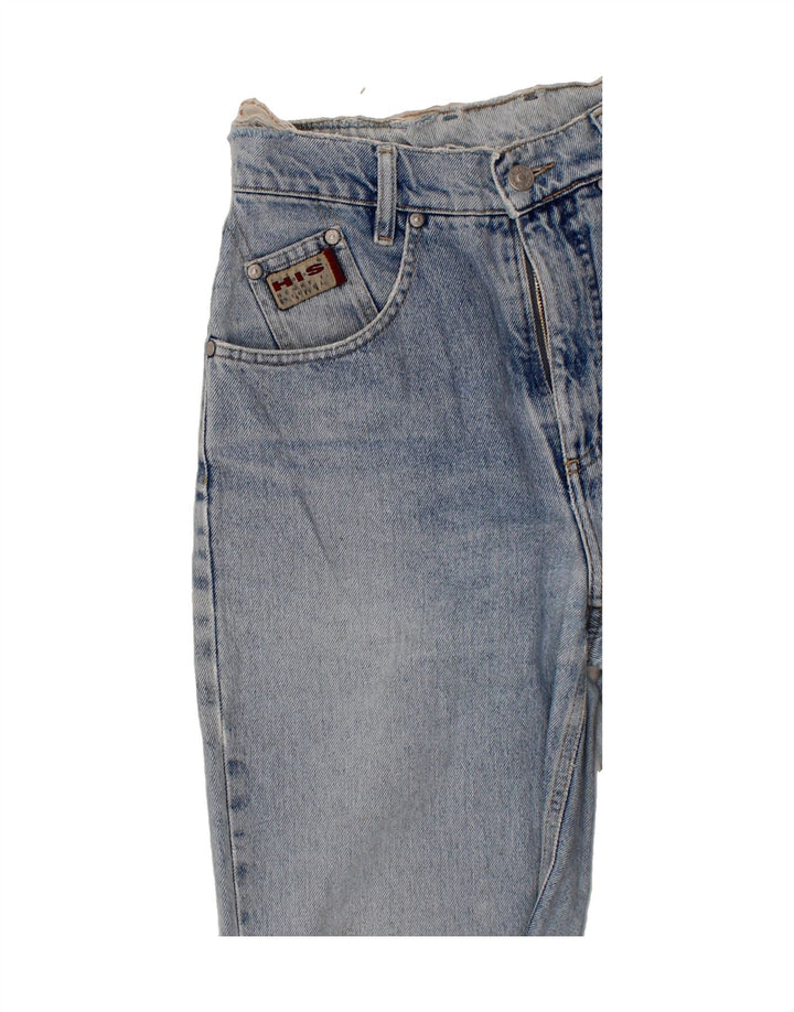 H.I.S Womens Bermuda Denim Shorts W26 Small Blue Vintage H.I.S and Second-Hand H.I.S from Messina Hembry 