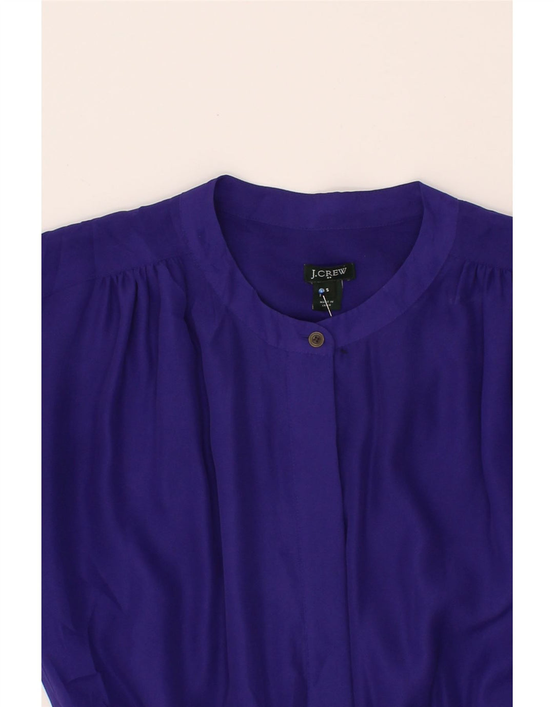 J. CREW Womens A-Line Dress UK 10 Small Purple Polyester Vintage J. Crew and Second-Hand J. Crew from Messina Hembry 
