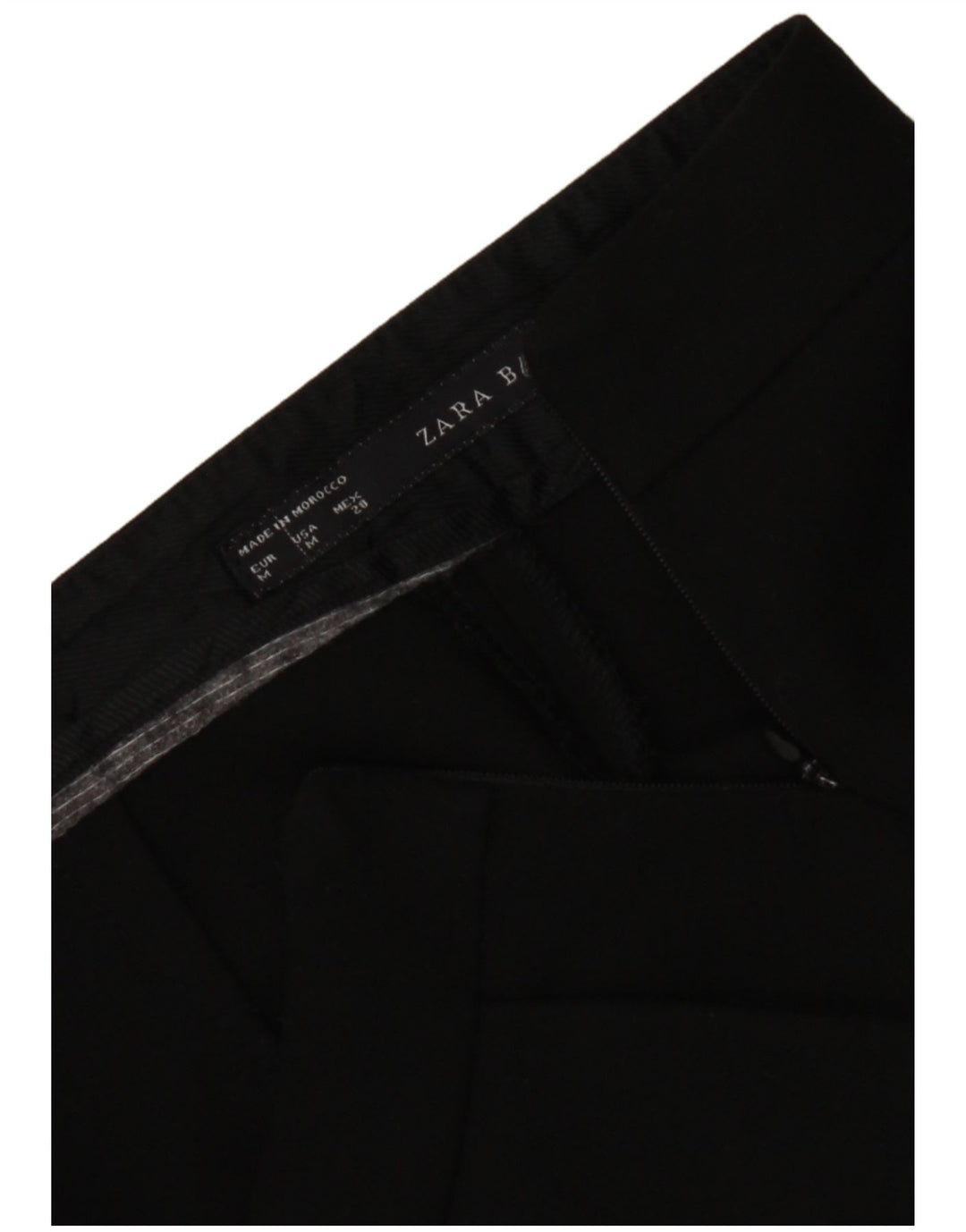 Zara Damen Hotpants Medium W28 Schwarz