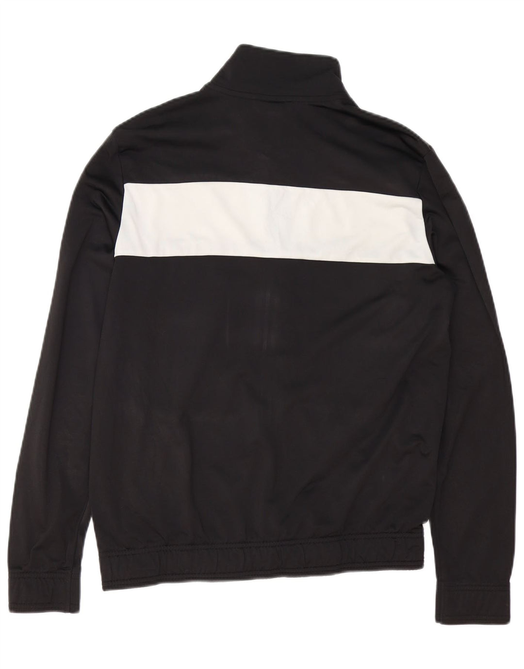 PUMA Herren-Trainingsanzug-Top-Jacke, Mittelschwarzes Farbblock-Polyester