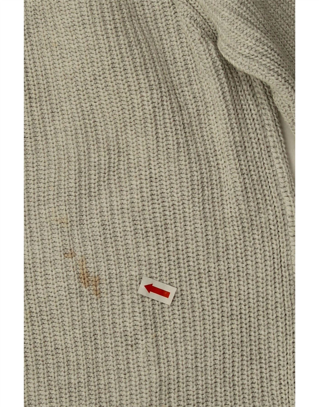 Męski sweter z dekoltem w łódkę Zara, średnio szary