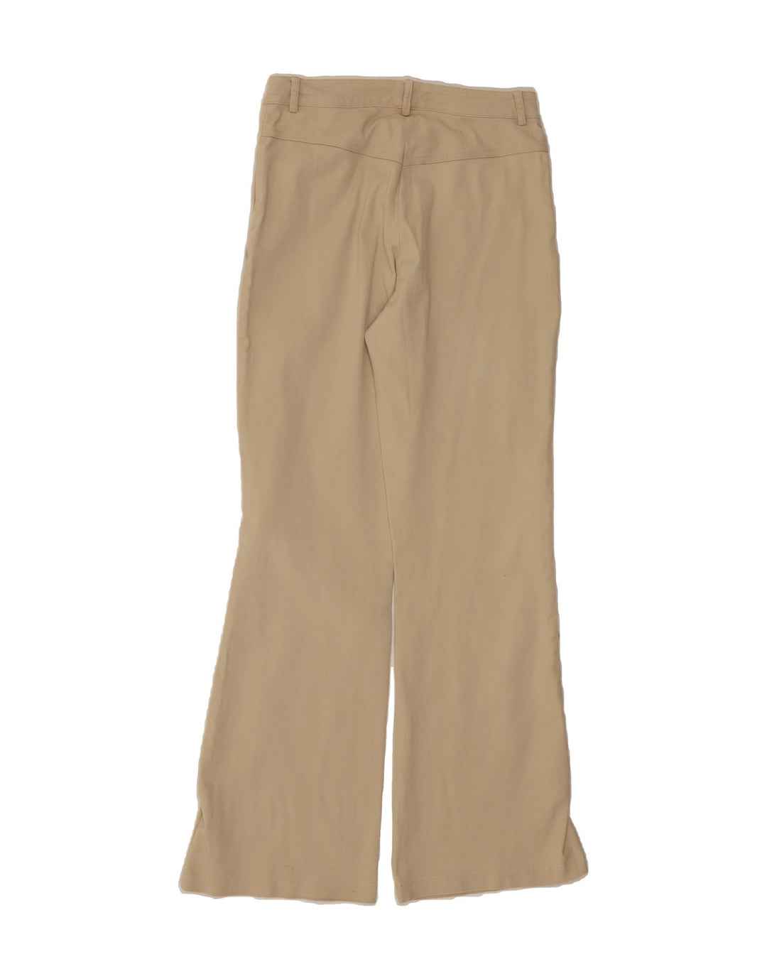 ELEMENTS Girls Bootcut Trousers 15-16 Years W26 L29 Beige Cotton Vintage Elements and Second-Hand Elements from Messina Hembry 
