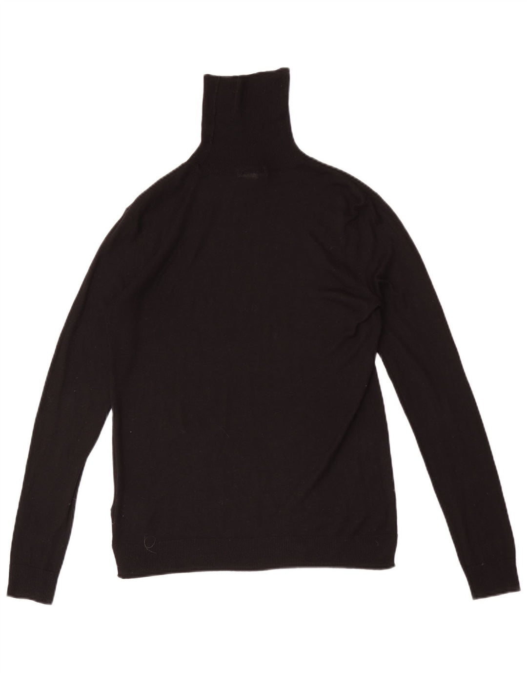Basic-Pullover mit Rollkragen für Damen, Gr. 10, Größe S, Schwarz, Acryl