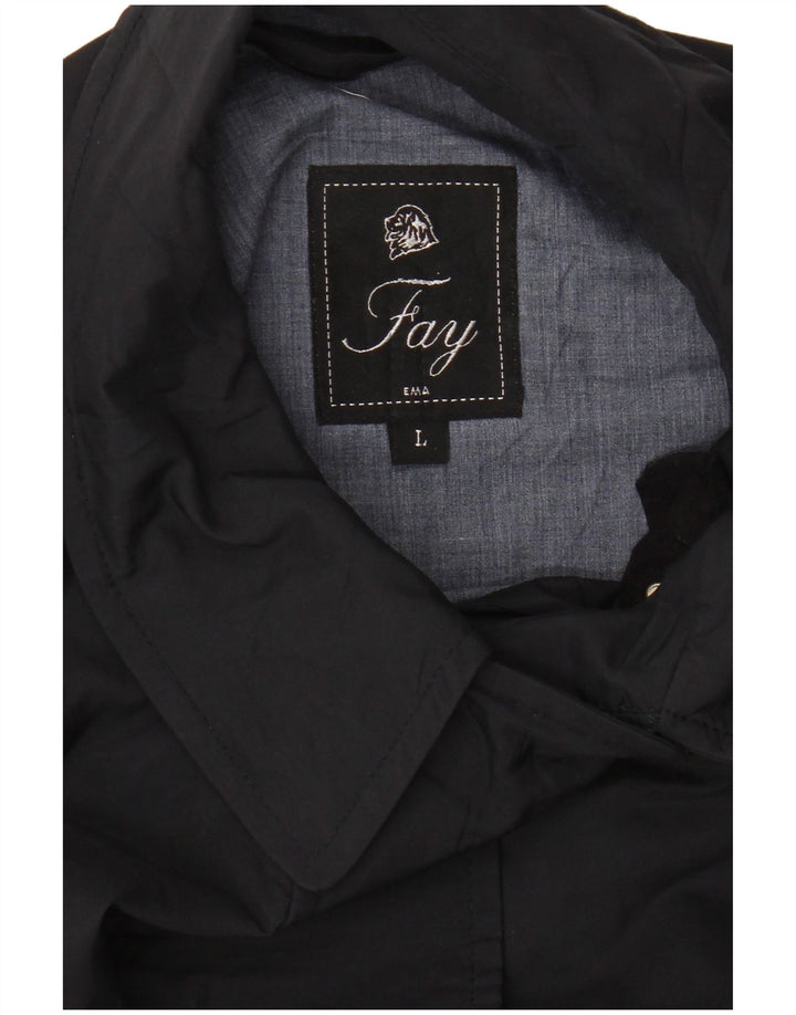 Cappotto da donna Fay UK 14 grande blu navy
