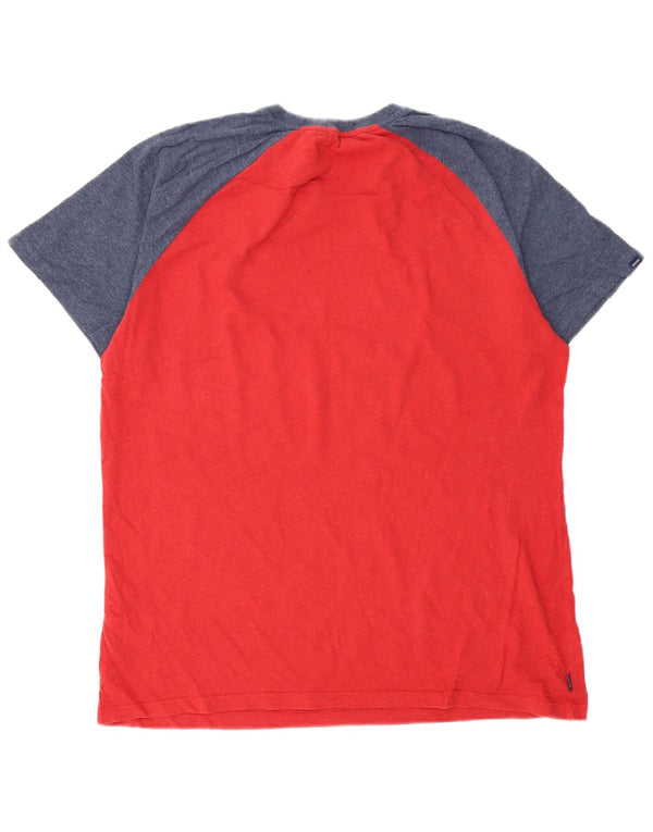 Мужская футболка Superdry Top 2XL, красный цвет, хлопок