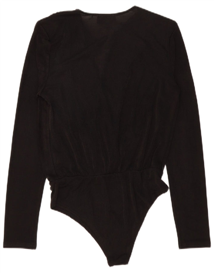 Coast langærmet bodysuit til kvinder UK 14 Stor sort polyester