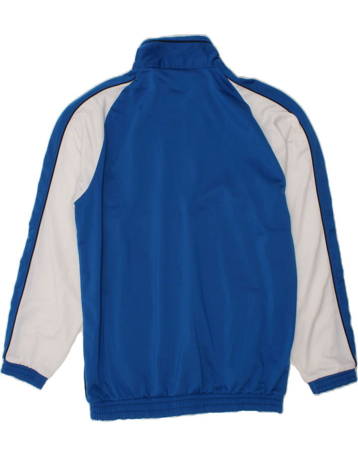 CHAMPION Boys Tracksuit Top Jacket 11-12 Years Large Blue Colourblock Vintage Champion and Second-Hand Champion from Messina Hembry 