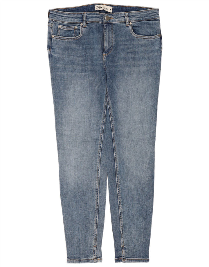ZARA Womens Slim Jeans EU 42 Large W32 L28 Blue