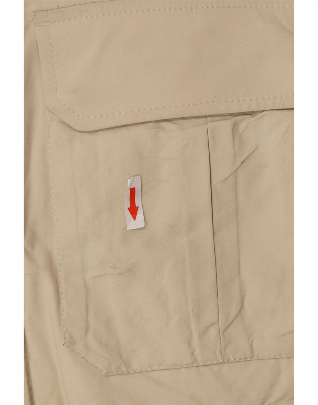 Blauer Womens Military Padded Jacket UK 18 XL Beige Nylon