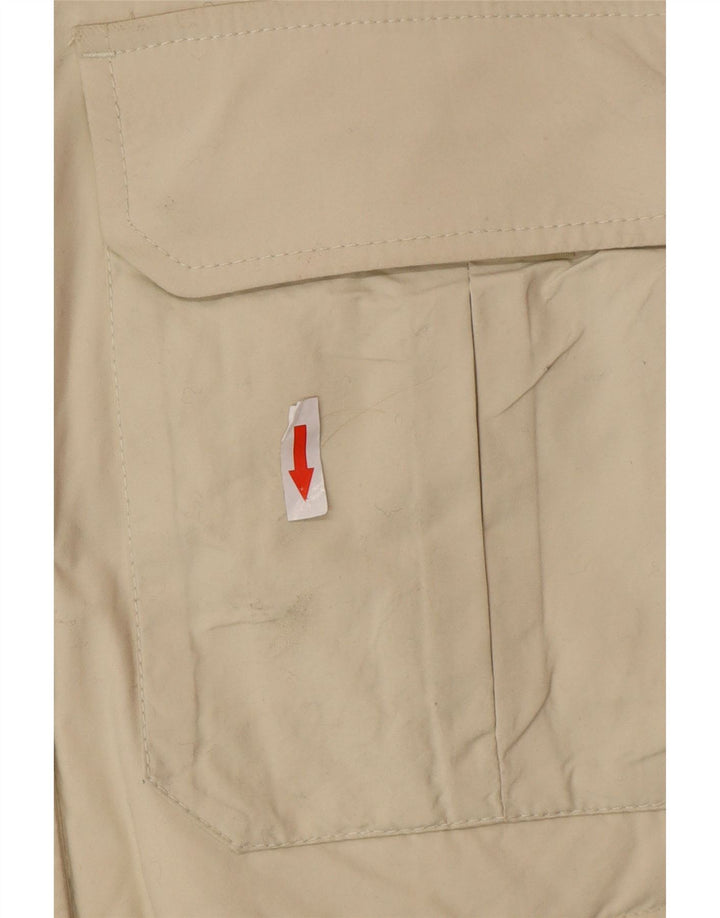 Blauer Womens Military Padded Jacket UK 18 XL Beige Nylon