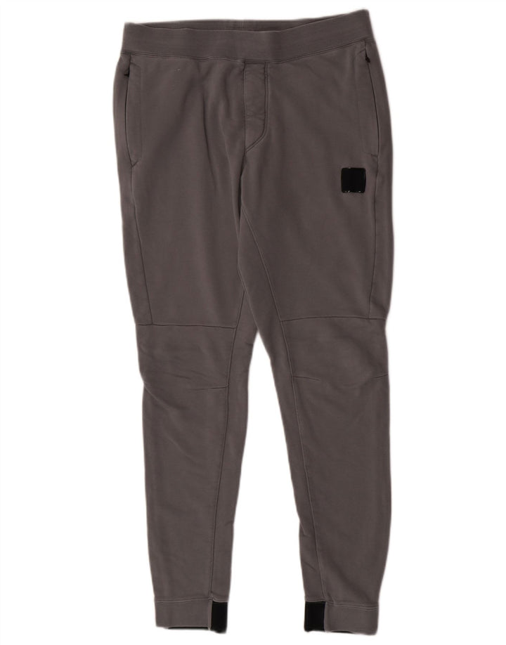 Nike Mens Graphic Tracksuit Trousers Joggers Medium Grey Colourblock