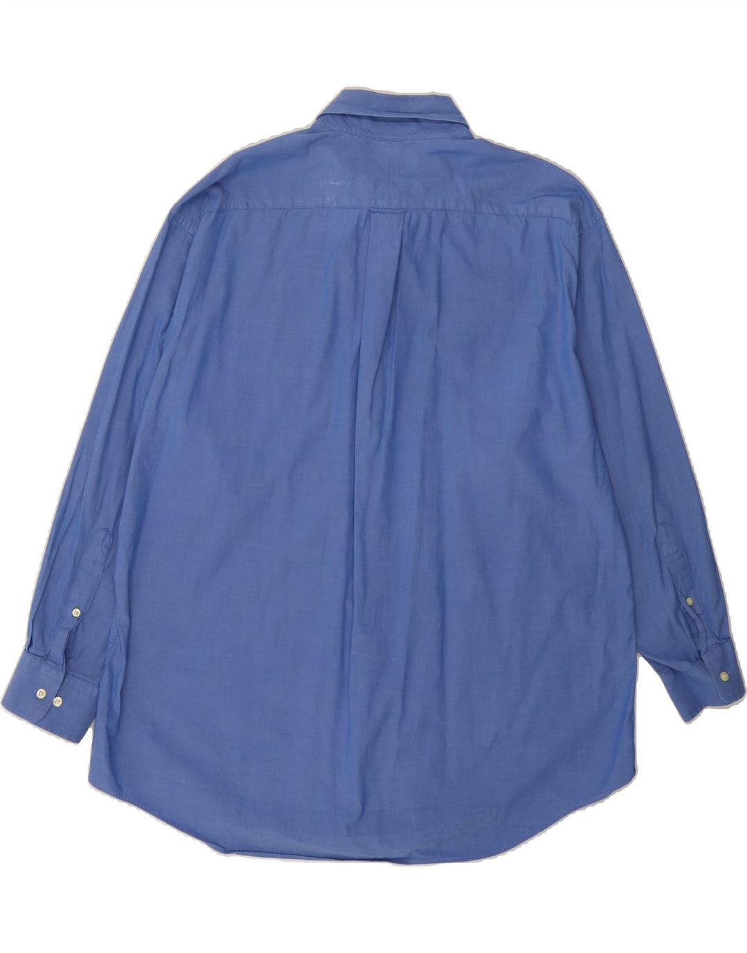 TOMMY HILFIGER Mens Shirt Size 17 XL Blue Cotton Vintage Tommy Hilfiger and Second-Hand Tommy Hilfiger from Messina Hembry 