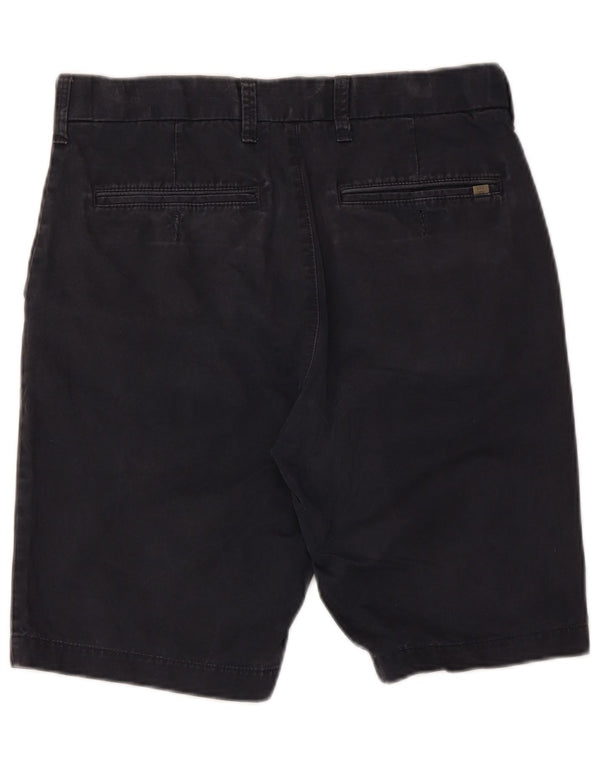Pantaloncini chino da uomo Marks & Spencer W30 cotone blu navy medio