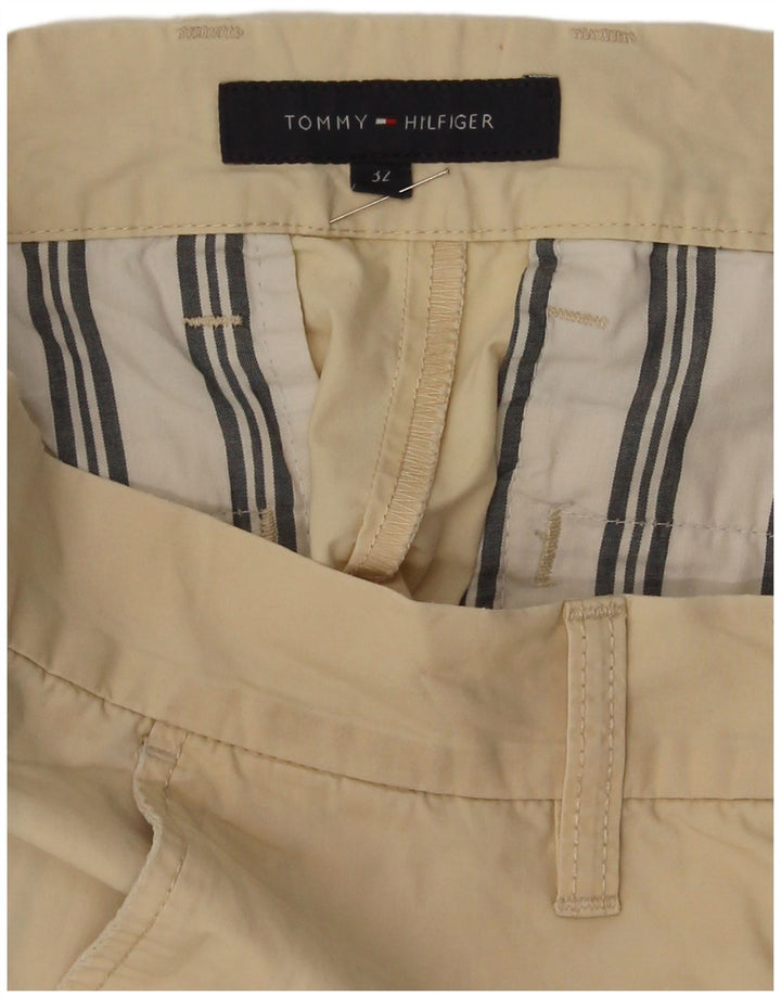 Tommy Hilfiger Womens Chino Shorts W32 Large Beige