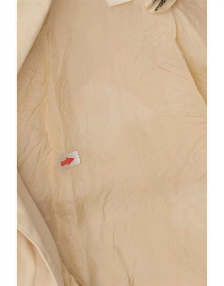 Escada Chaqueta Bolero Abierta para Mujer EU 36 Small Beige Cotton