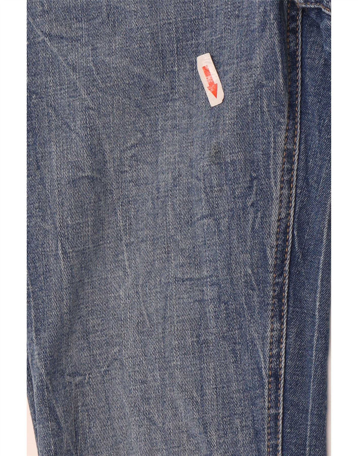 Zara Womens Flared Jeans EU 36 XS W26 L34 Blue