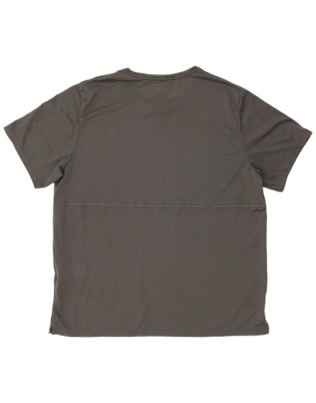 Nike Herre Dri Fit T-Shirt Top XL Grå Polyester