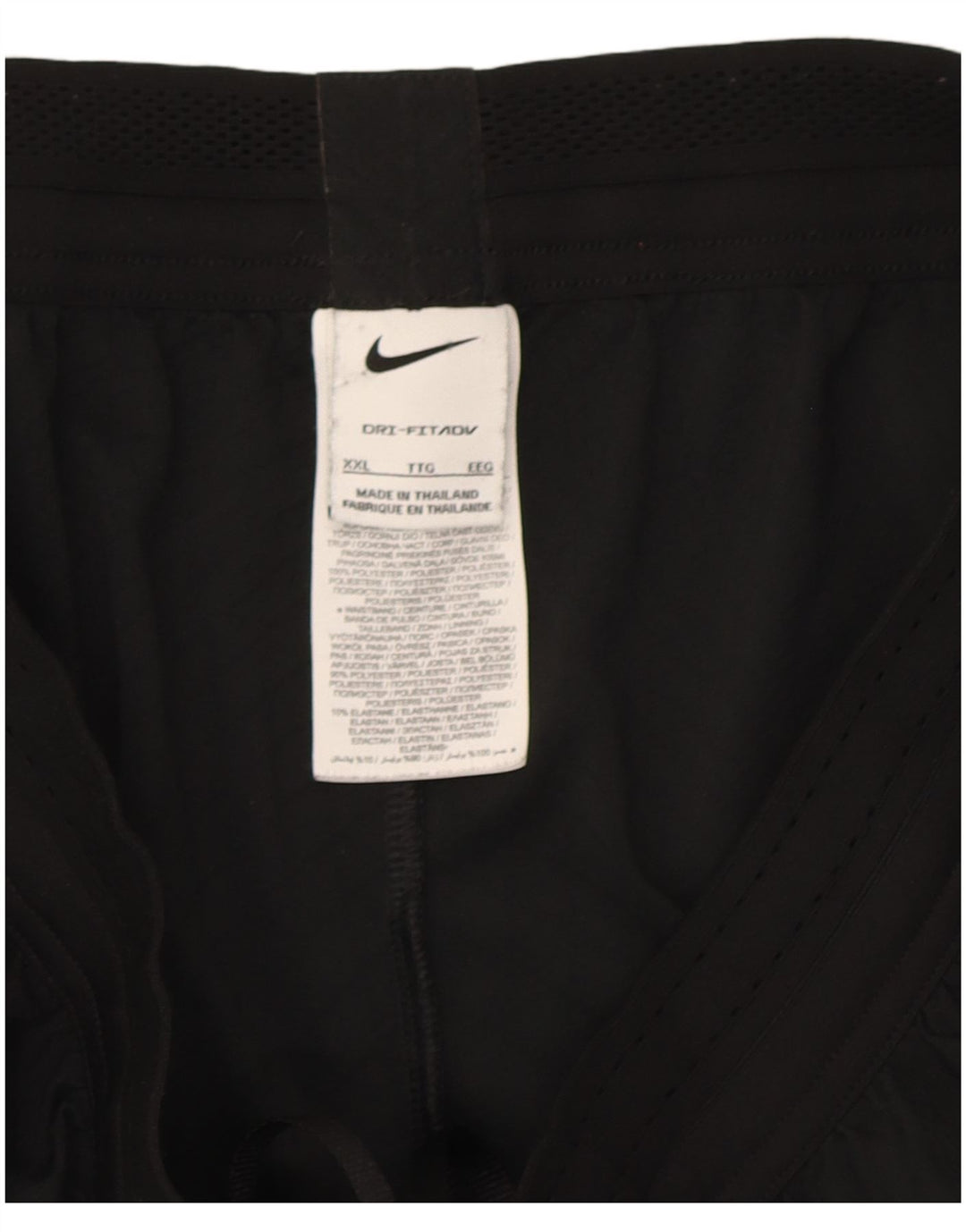 Nike Liverpool Sportsshorts til mænd 2XL Sort Colourblock Polyester