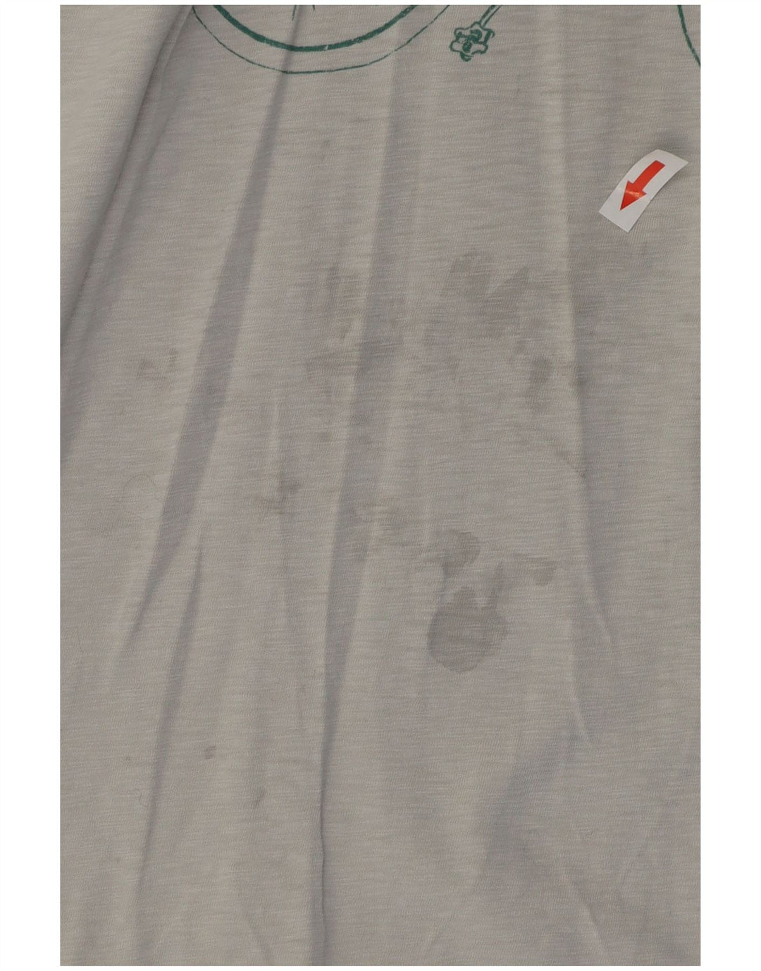 White Stuff Mens Graphic T-Shirt Top Medium Grey Cotton