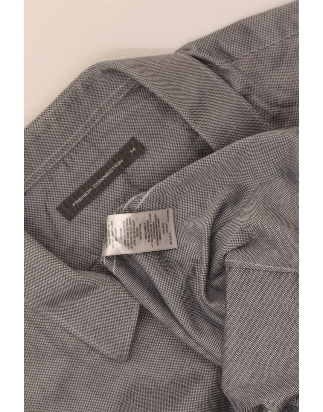 French Connection Herreskjorte Medium Grå Bomuld