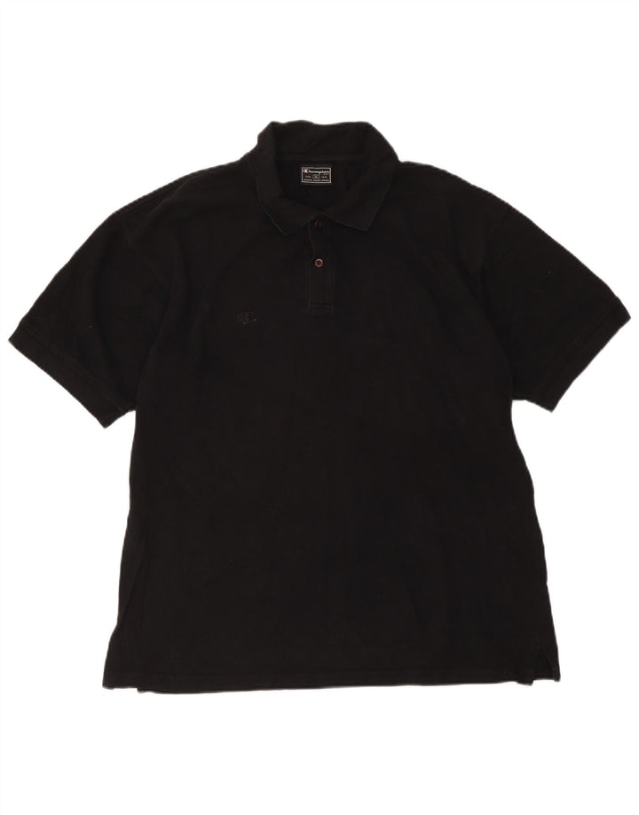 Męska koszulka polo Champion XL w kolorze czarnym