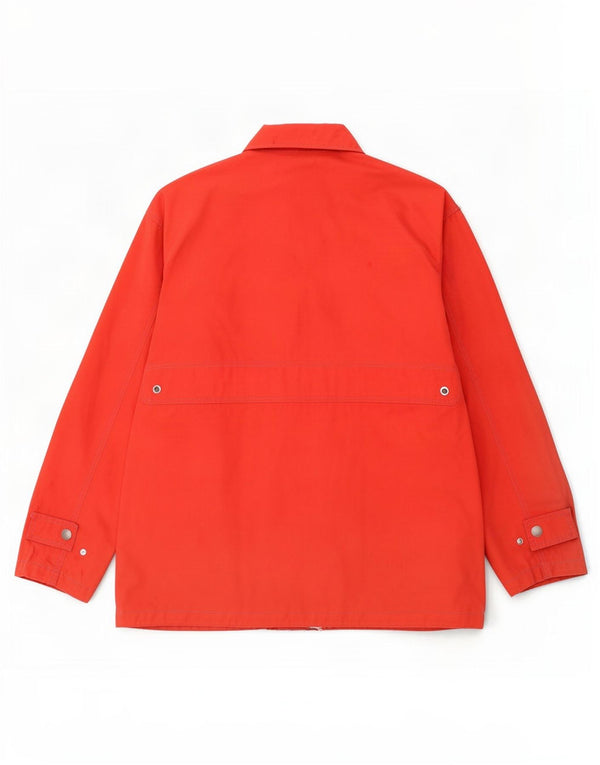 Brugi Womens Oversized Rain Jacket IT 46 Large Red