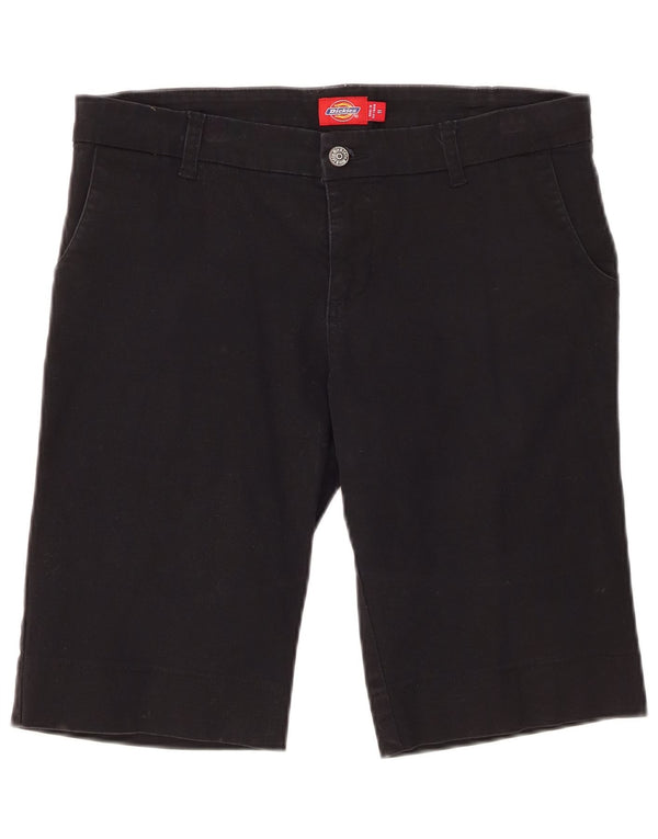 Dickies Womens Chino Shorts US 11 Large W32 Black Cotton