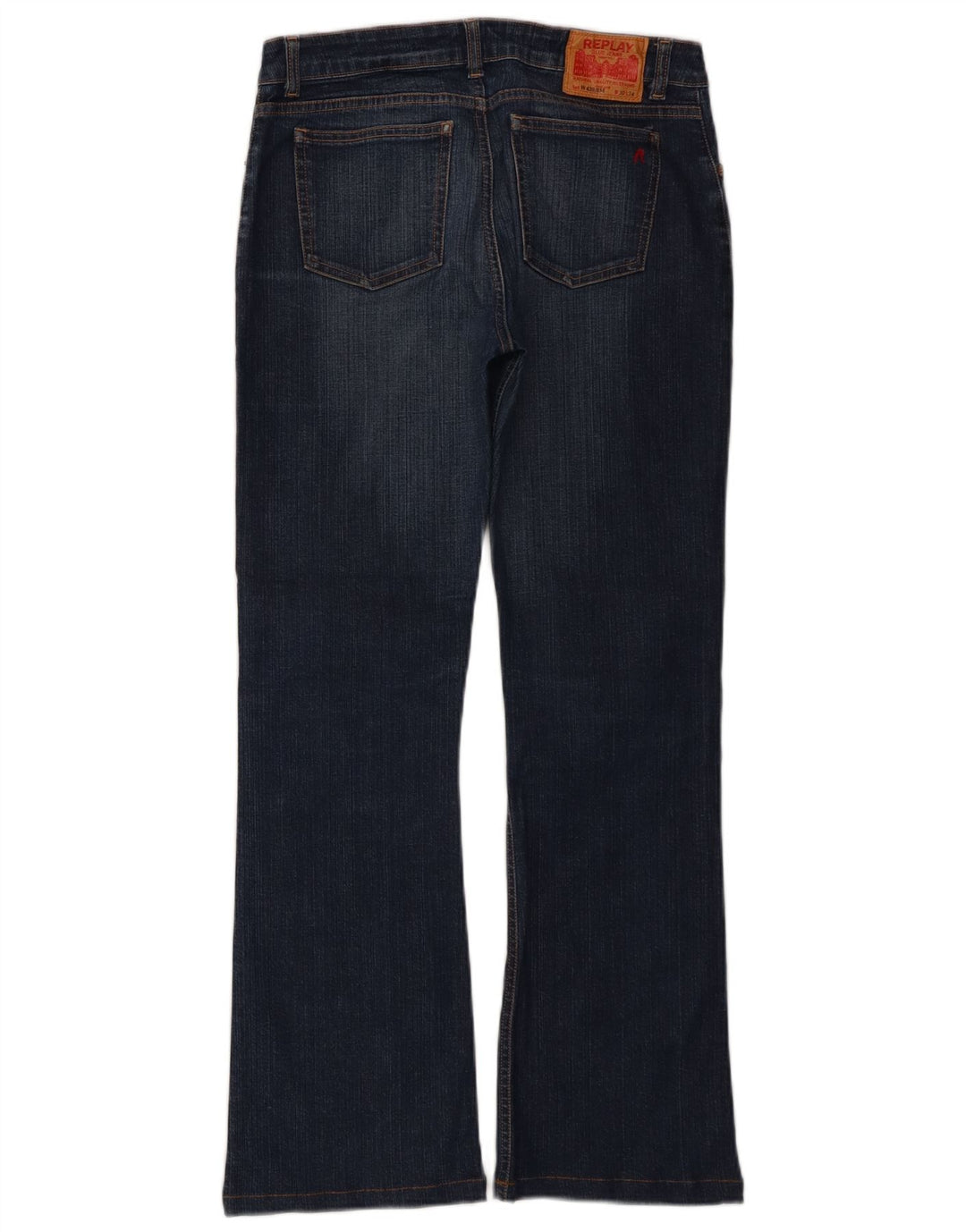 REPLAY Womens Bootcut Jeans W30 L28  Blue Cotton