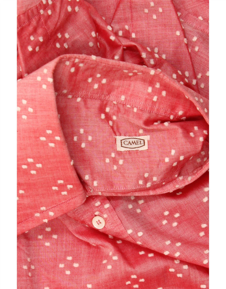 CAMEL ACTIVE Mens Shirt Medium Red Spotted