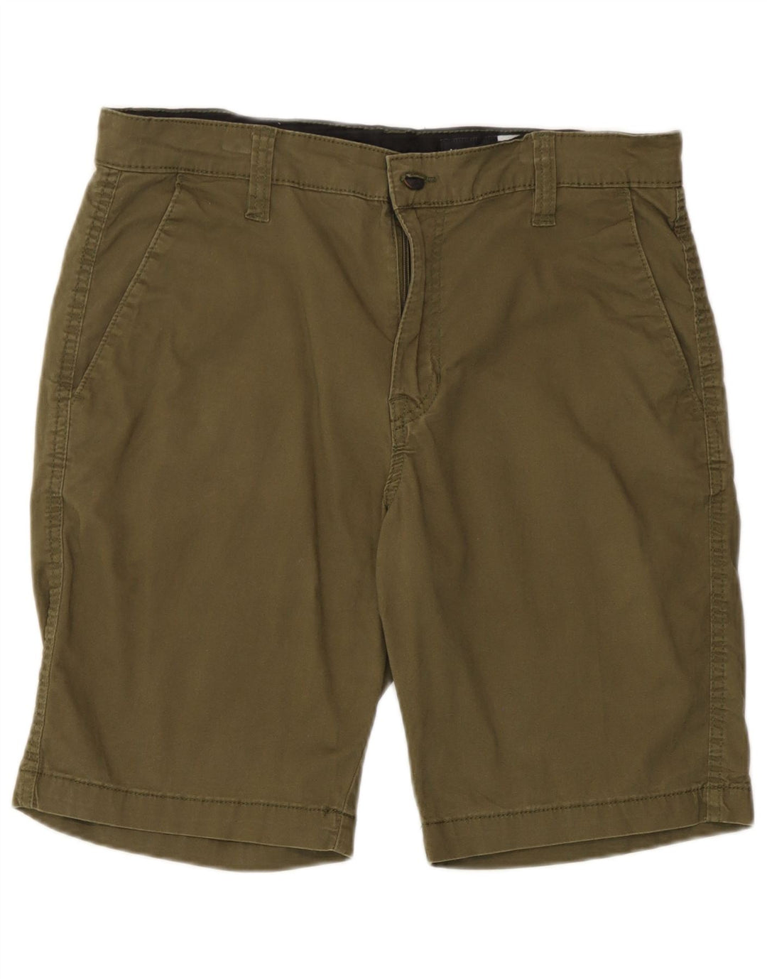 Pantaloncini chino da uomo Volcom W32 cotone kaki medio