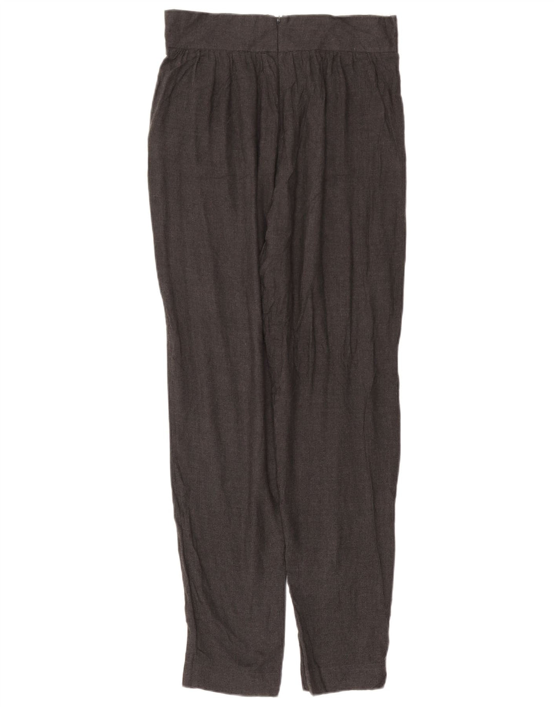 French Connection Womens Pegged Suit Trousers UK 12 Medium W30 L31 Grey